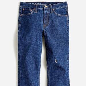 J. Crew 9" Billie Demi Boot Crop Jeans 32
